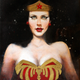 Illustration for article titled Geek girls paint geek icons, and the results will make you smile